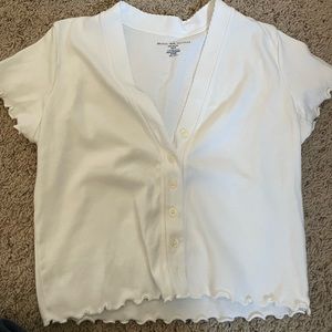 brandy melville button up top